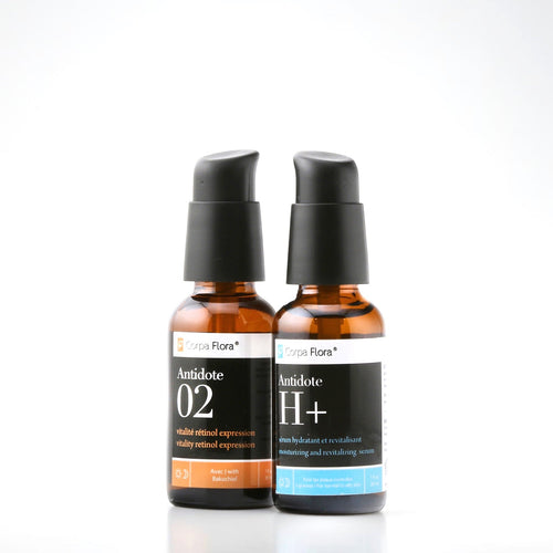 Duo Anti-âge Rétinol Expression — Peaux matures, taches & grasses