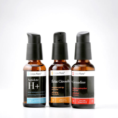 Trio Anti-âge, Antioxydant & Lissant — enrichi en vitamine C