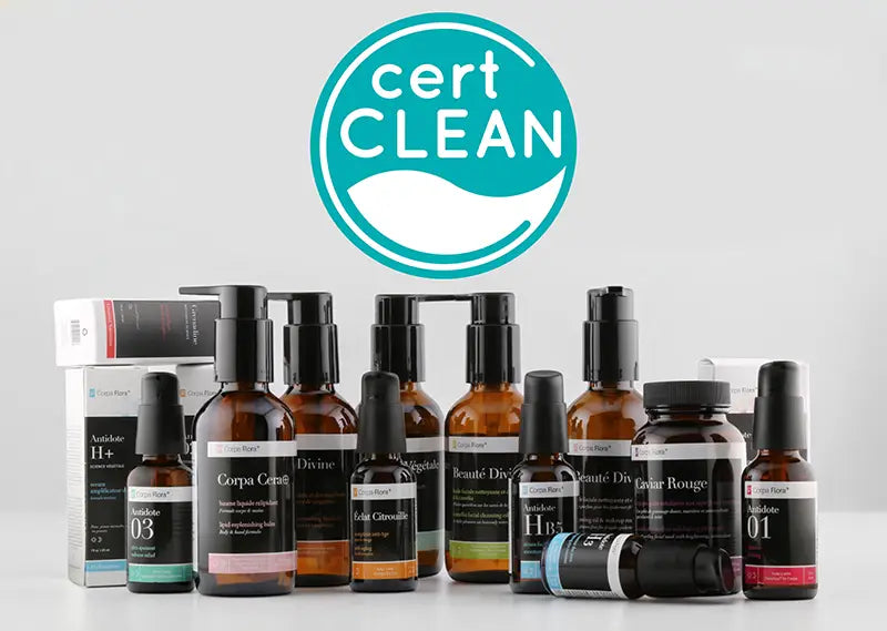 Gamme Corpa Flora — certifiée certCLEAN